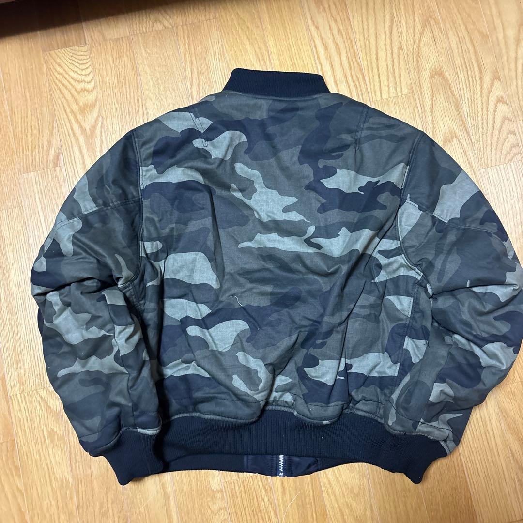 ジャケット・アウター BELVET Camo Reversible MA-1 Jacket