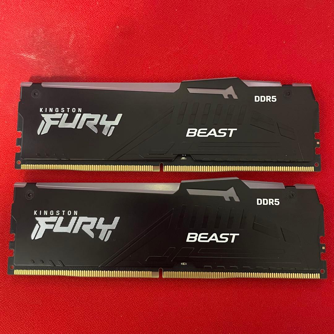 テ*4様 KINGSTON FURY BEAST DDR5 16GB (8GB×