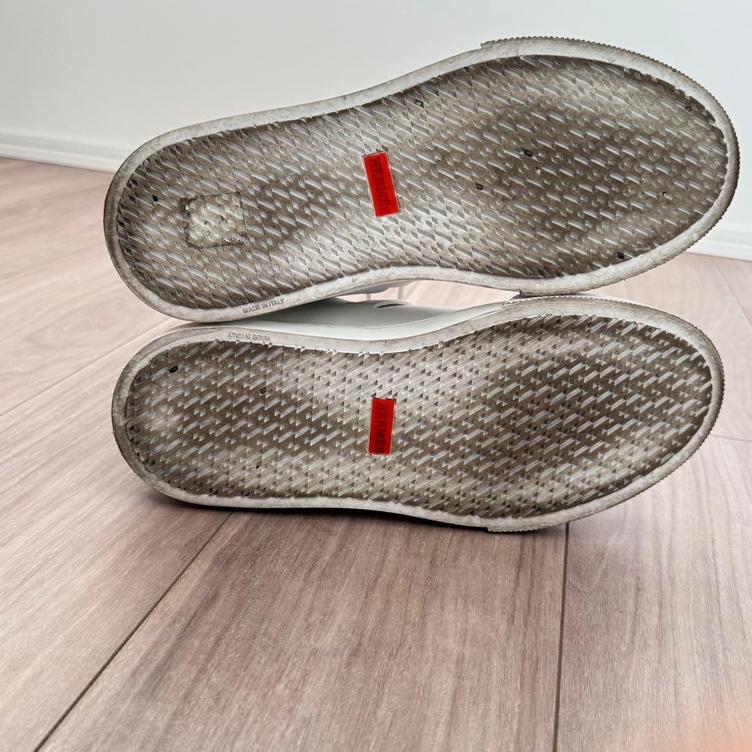 HERMES エルメス　ハイカットスニーカー　ケリーバックル38（25.0cm）