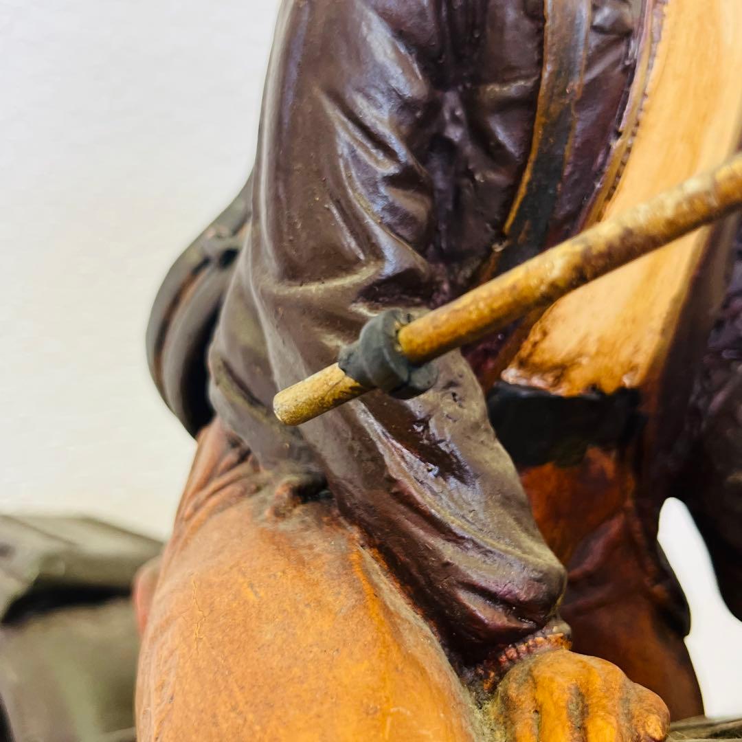 レア★エルビス・プレスリー /Harley/ヴィンテージ/置物/オブジェ/バイク