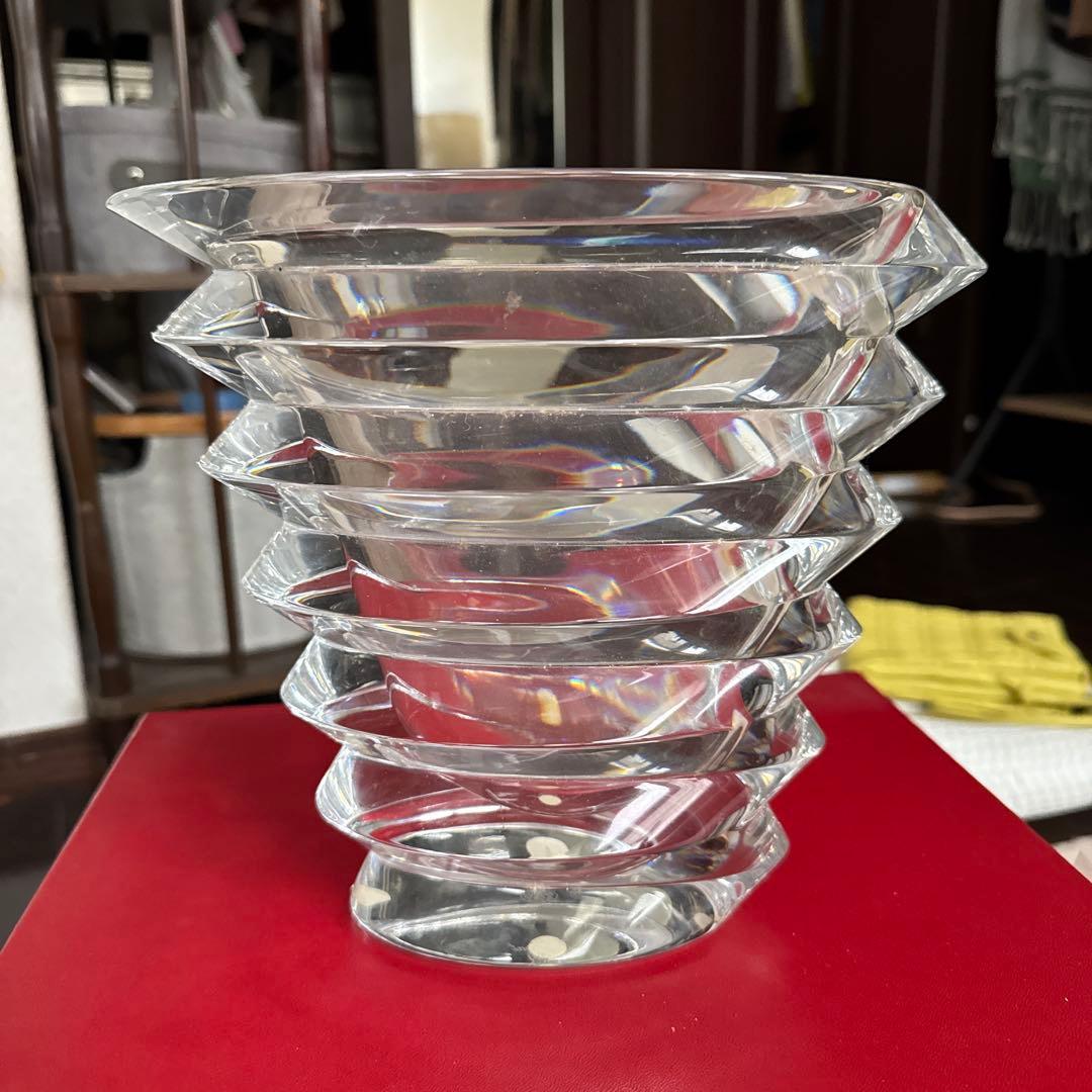 レアサイズ　バカラ　アルルカン　花瓶　長期保存品