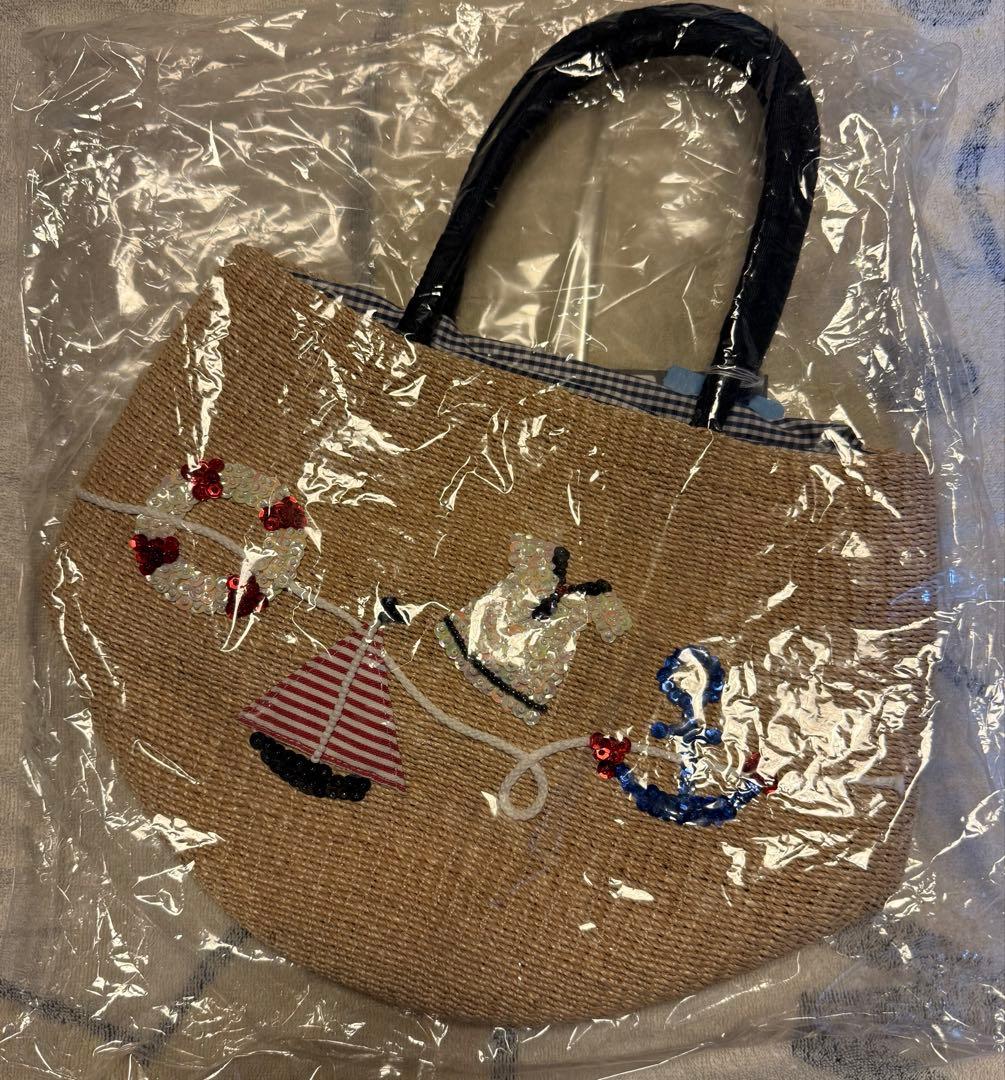 未使用　ファミリア　ハウスオブアンリ　コラボ　カゴバッグ　レア