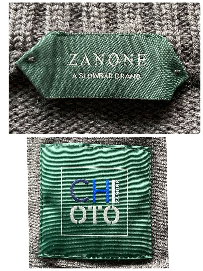 さすらい紋次郎ザノーネ　キョート　5ゲージ　スタンドカラー　カーディガ44