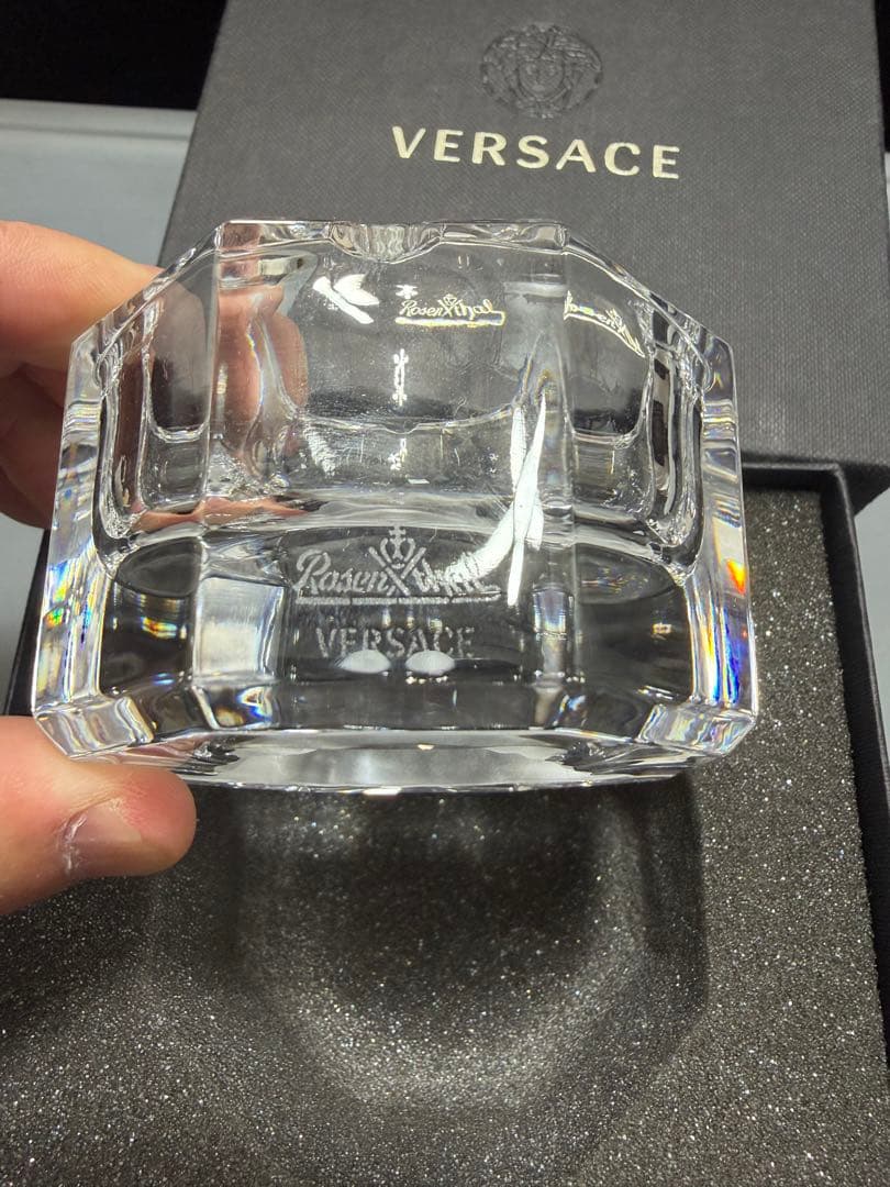 【未使用】ヴェルサーチ　メデューサ サミエール アッシュトレイ 灰皿 インテリア