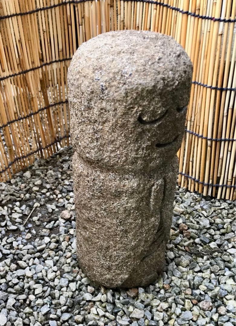 【可愛い石地蔵様・癒し地蔵・野仏・寺小僧・オブジェ】庭石ガーデニング造園水石飾り