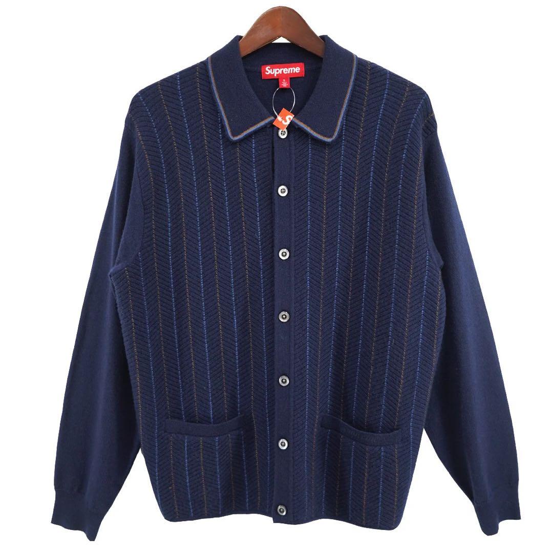トップス Supreme Herringbone Cardigan