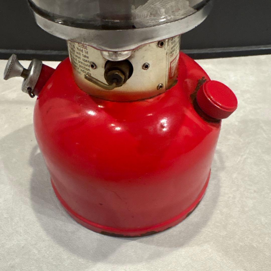 Coleman 赤 ランタン ケース付き200A