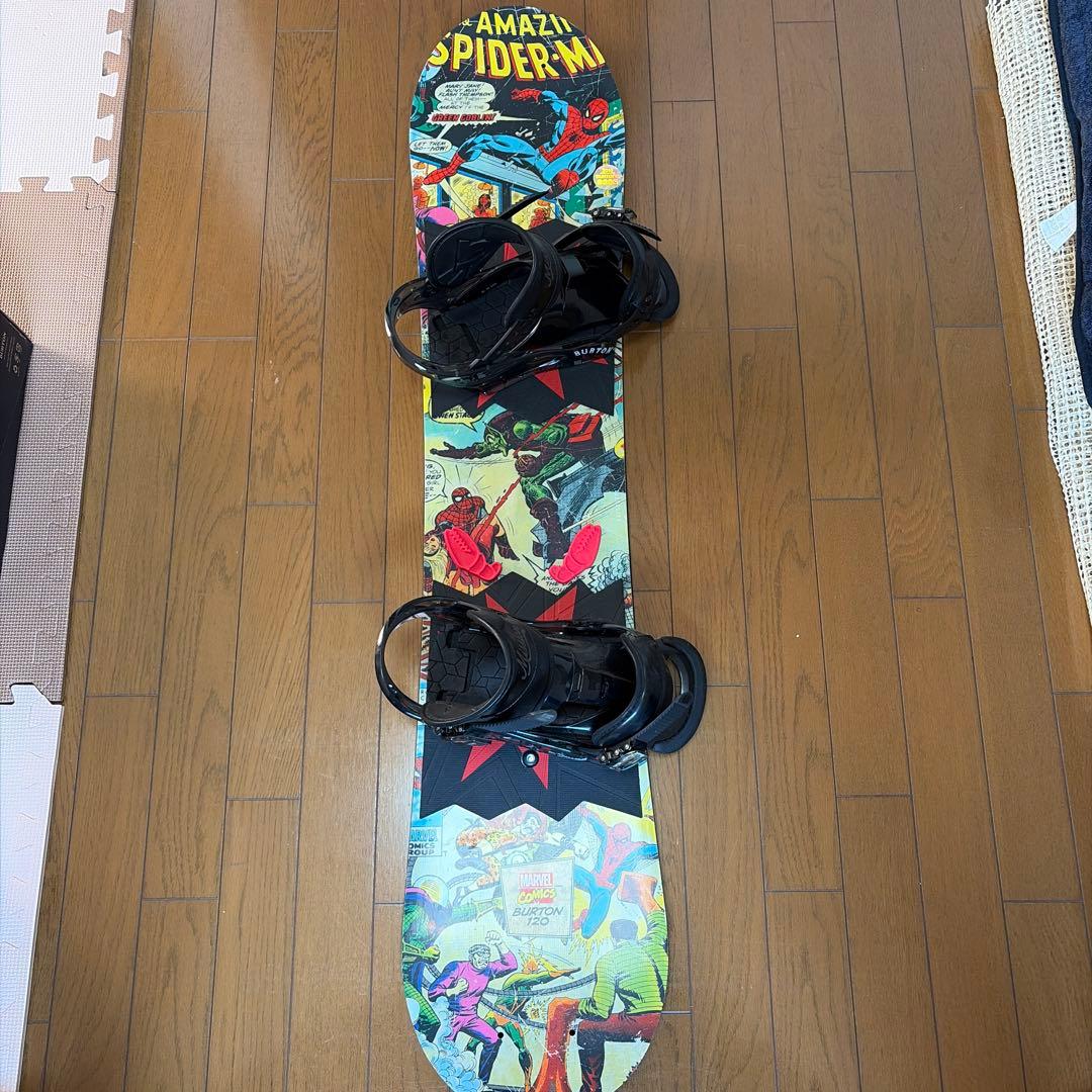 BURTON ジュニア 120cm スパイダーマン