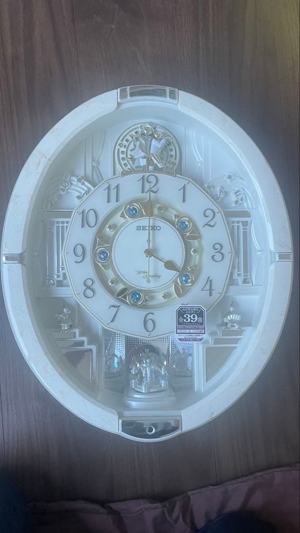 SEIKO 　掛時計　RE576A　からくり時計　未使用