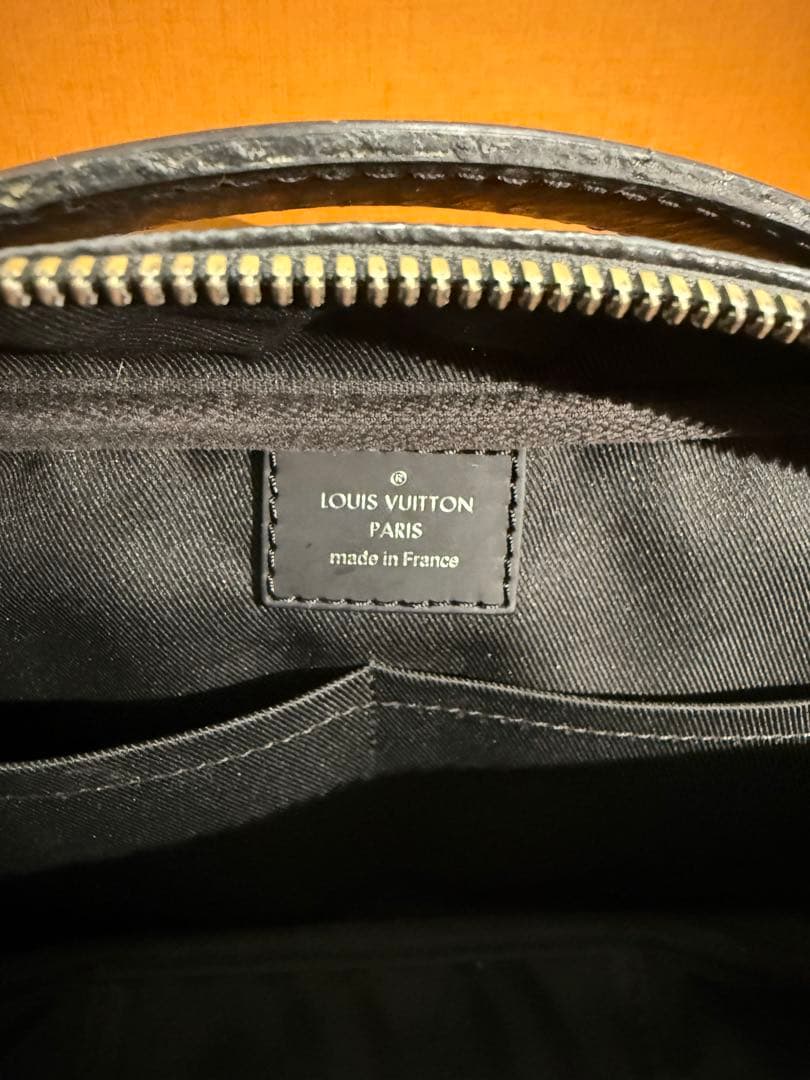 美品 ルイヴィトン モノグラム エクリプス バムバッグ ボディバッグ 黒