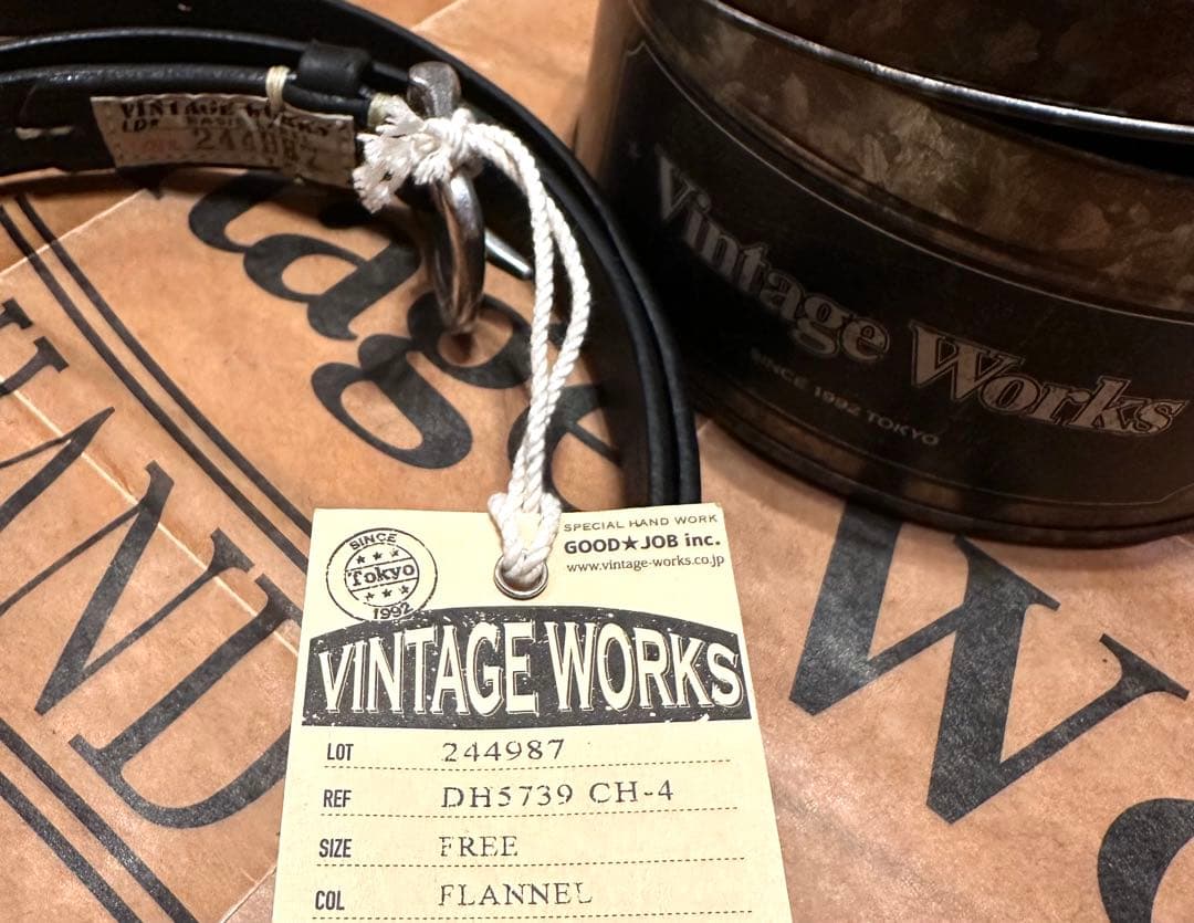 Vintage Works DH5739 CH-4 フリーサイズ 芯通し