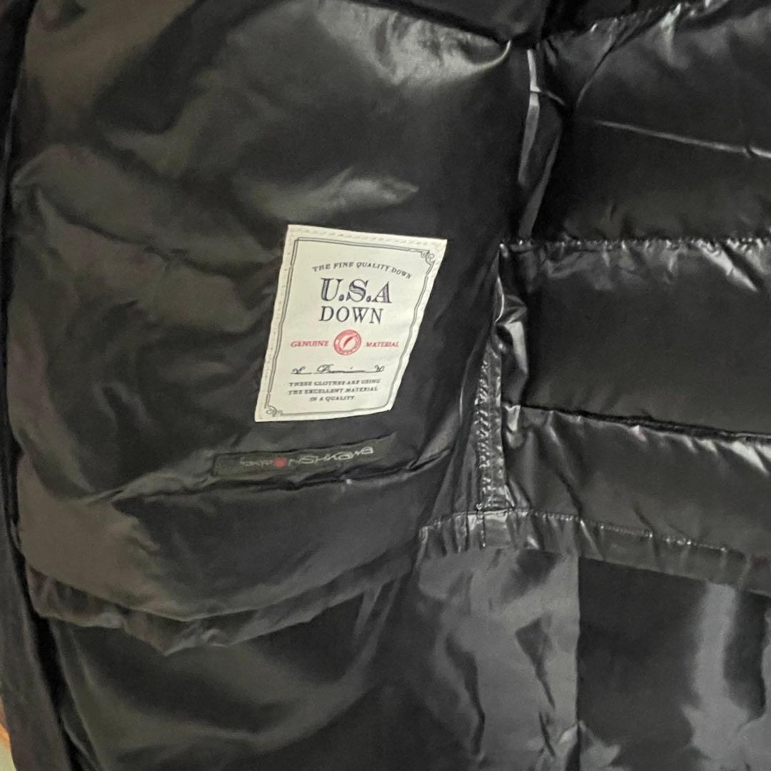 ナノユニバース ステンカラー 西川ダウン 2way ライナー 取付可