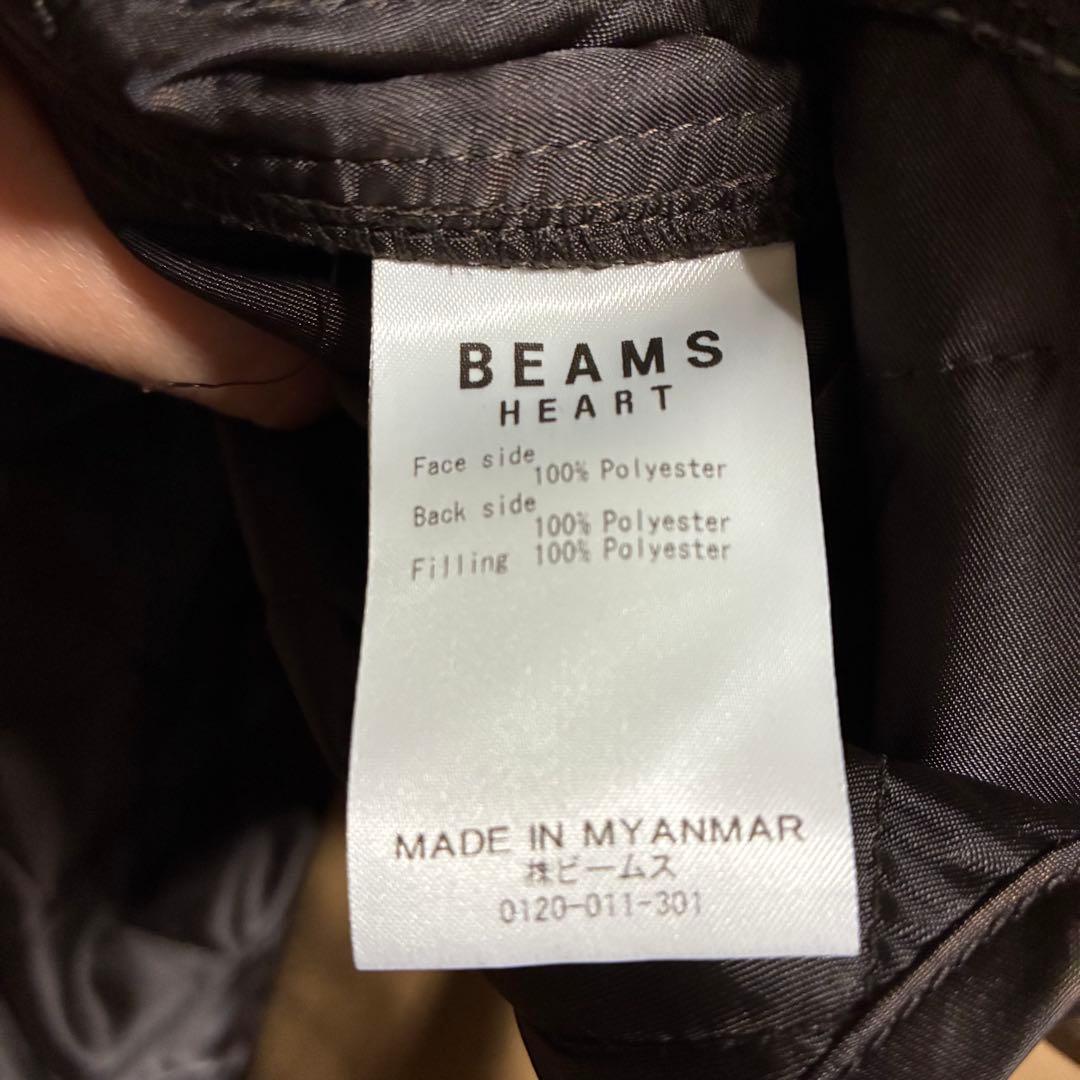 【超美品】撥水ステンカラーコート Mサイズ　ベージュ　BEAMS HEART