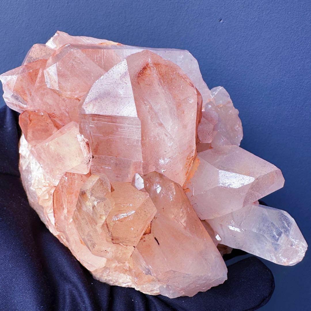 希少❗️超綺麗♡キラキラ☆超強いパワー ピンク ヒマラヤクラスター天然石A1424