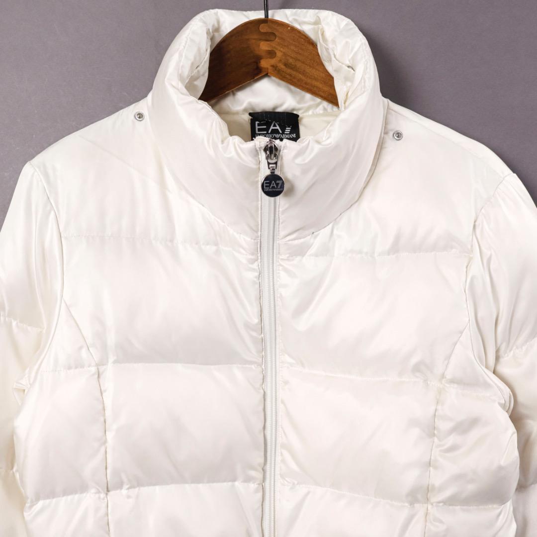 H4515-102エンポリオアルマーニ　ダウンジャケット　ホワイト　Y2K