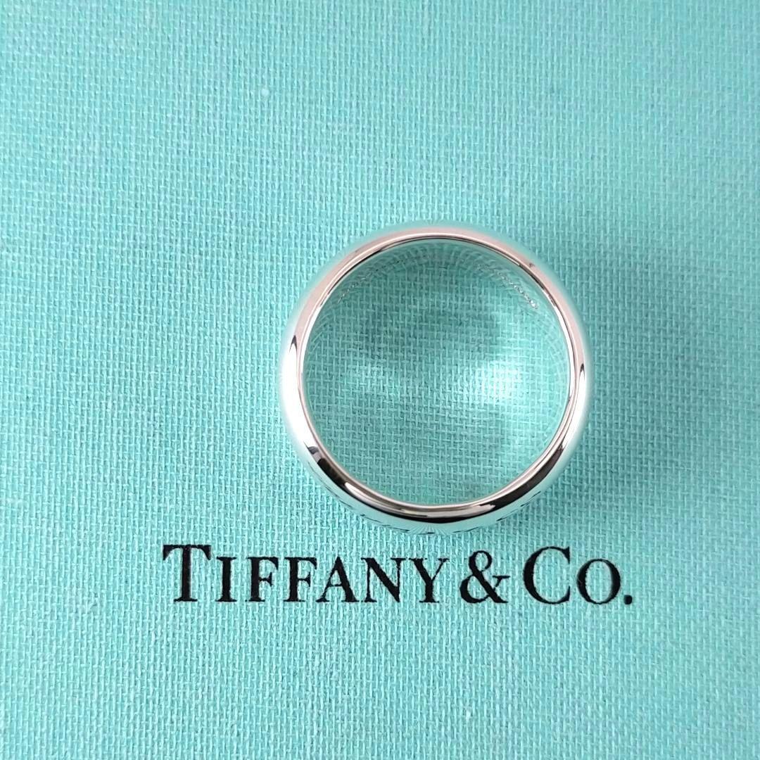 ◆SALE◆【ティファニー】アトラス　カーブ　エッジ　リング　１６号　2469