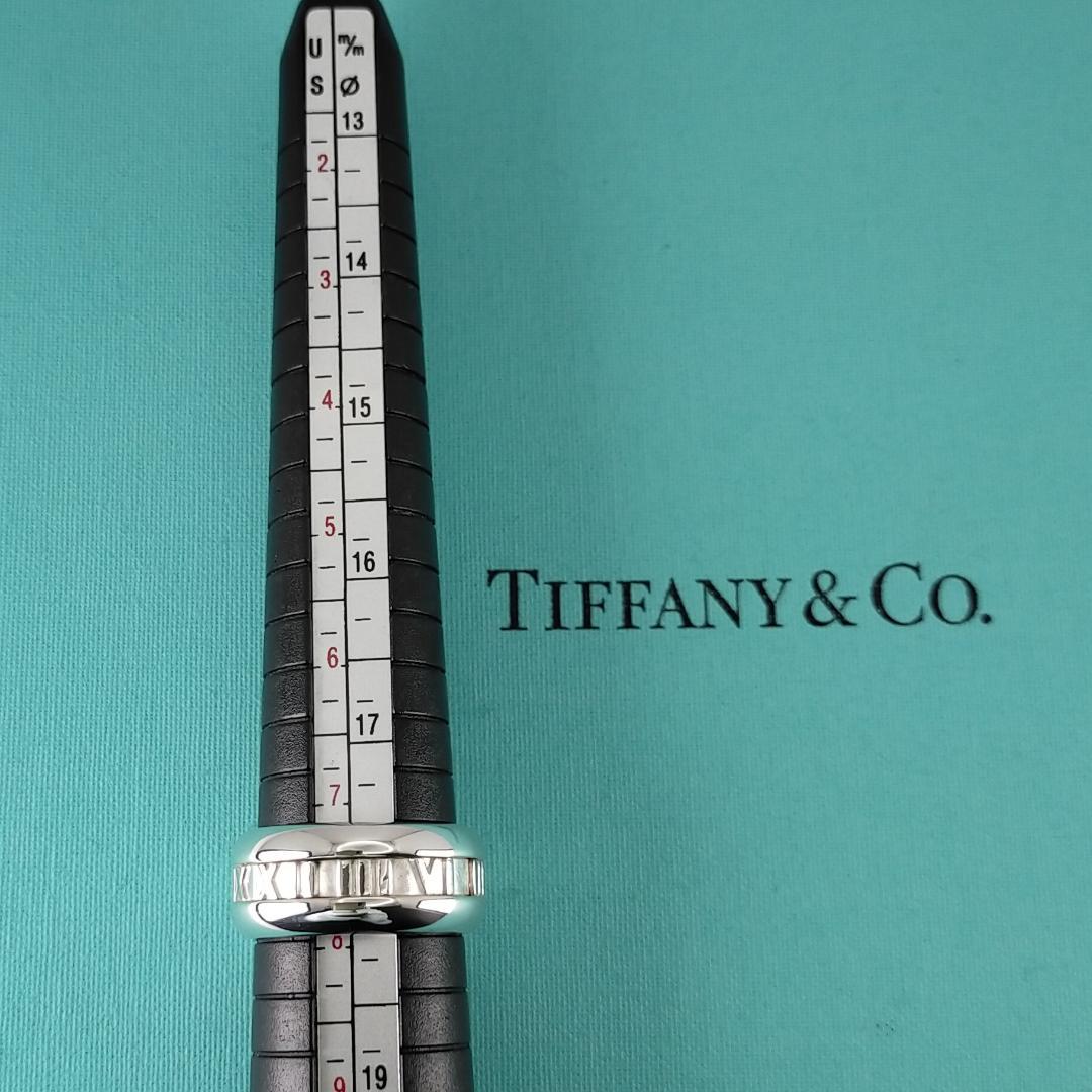 ◆SALE◆【ティファニー】アトラス　カーブ　エッジ　リング　１６号　2469