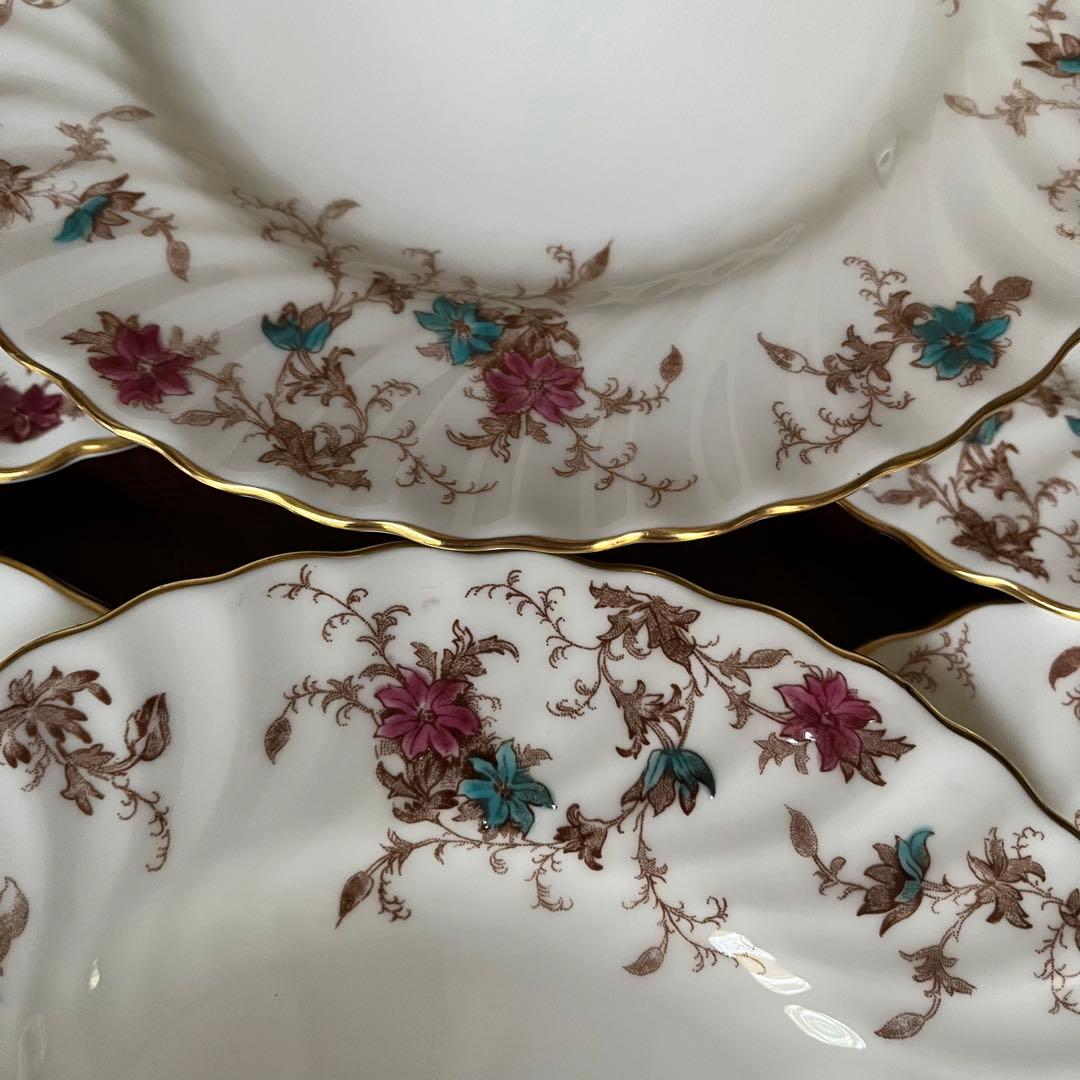 【レア美品】ミントン★アンセストラル★デザート皿　6枚