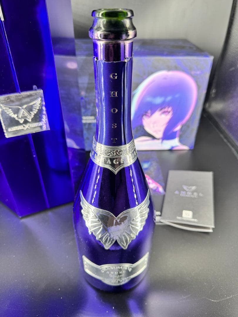 攻殻機動隊 SAC 2045 ANGEL CHAMPAGNE 空箱　空瓶