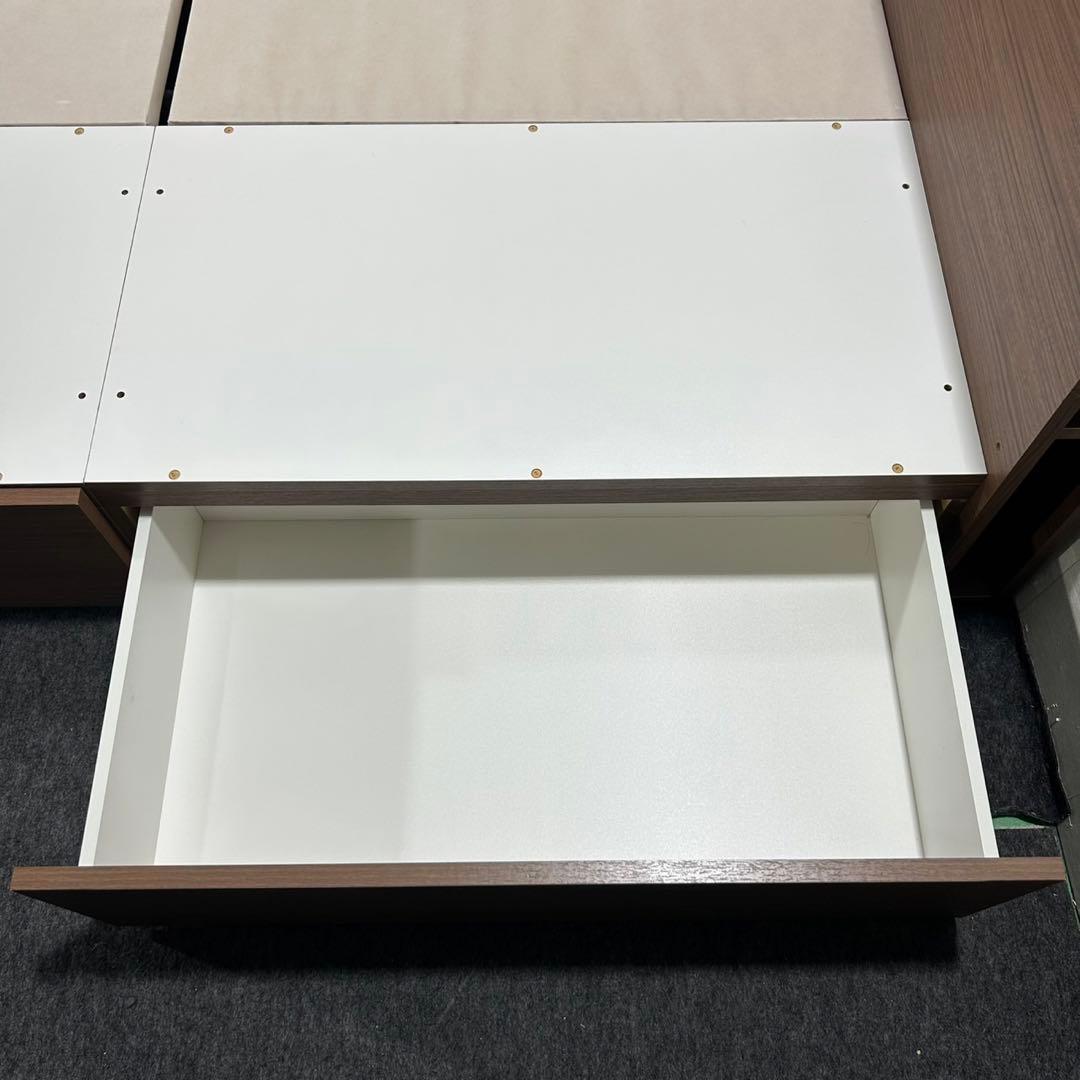 ニトリ ベッドフレーム カイト3 収納 コンセント シングル 格安 d4523