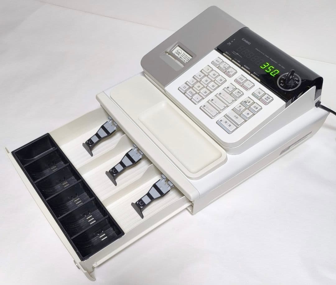 40【送料無料】訳あり格安！CASIO★電子キャッシュレジスター★SE-S20