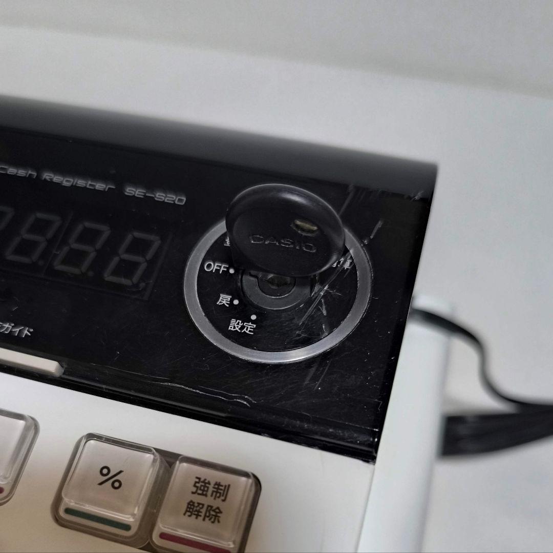 40【送料無料】訳あり格安！CASIO★電子キャッシュレジスター★SE-S20