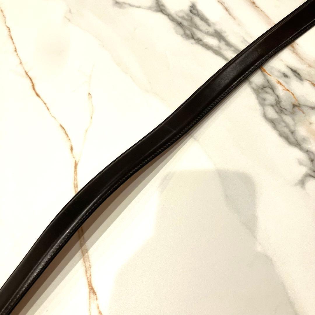 極美品✨K.T. Lewiston シェル コードバン バーガンディ 馬革ベルト