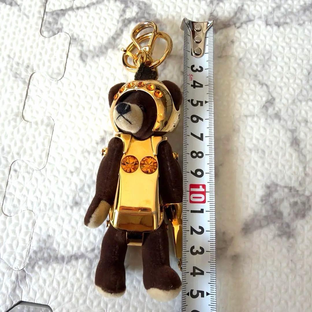 PRADA プラダ　クマ　ロボット　ゴールド　チャーム　キーホルダー