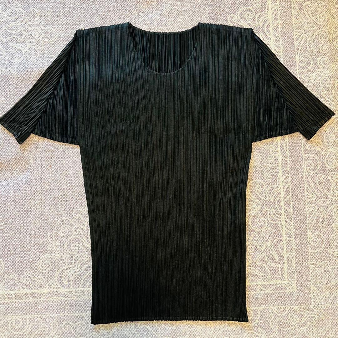 PLEATS PLEASE プリーツプリーズ　半袖 L　カットソー　Tシャツ