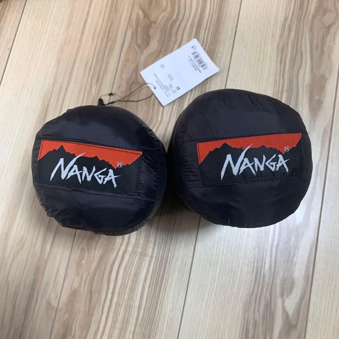 新品タグ付き　ナンガ スリーピングバッグ インナーシーツ 2個セット　寝袋