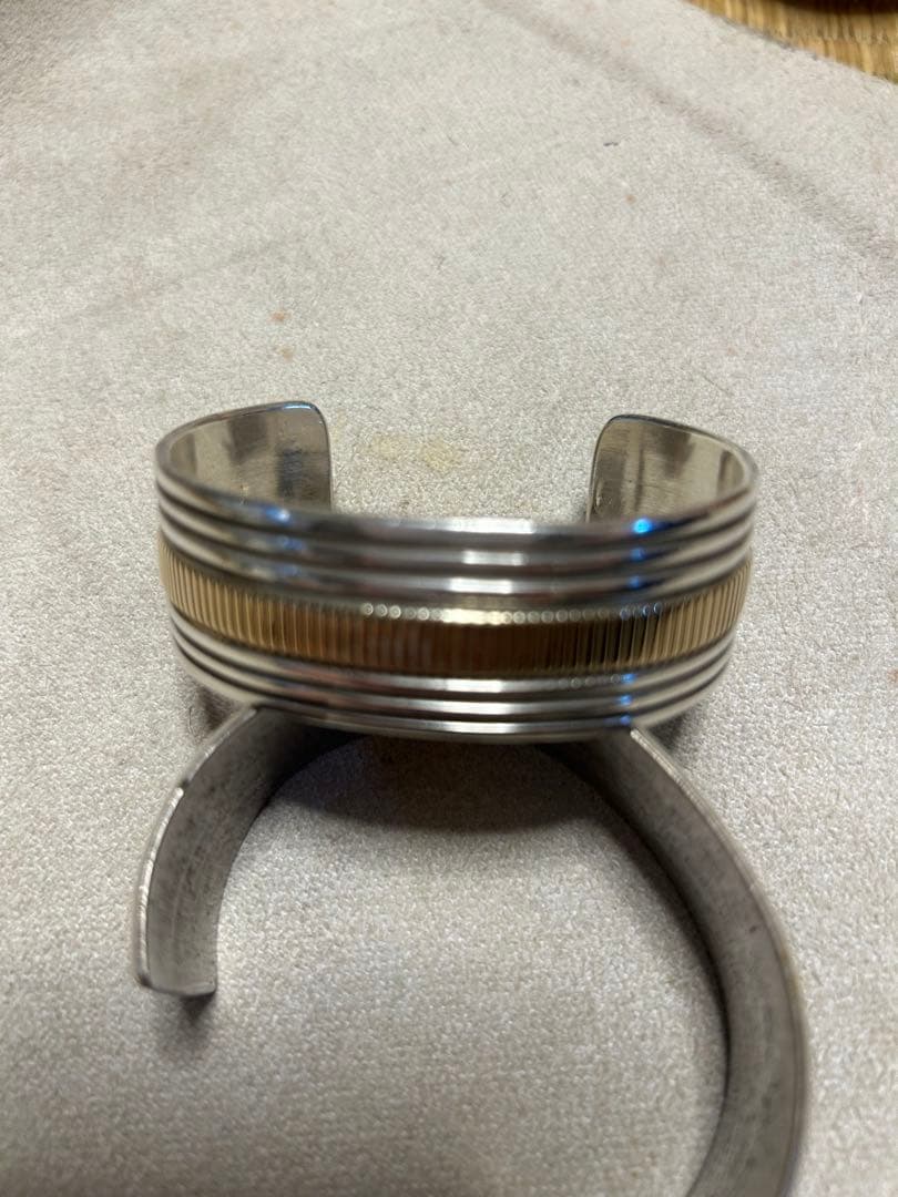 インディアンジュエリー　ブルースモーガン　バングル 14K