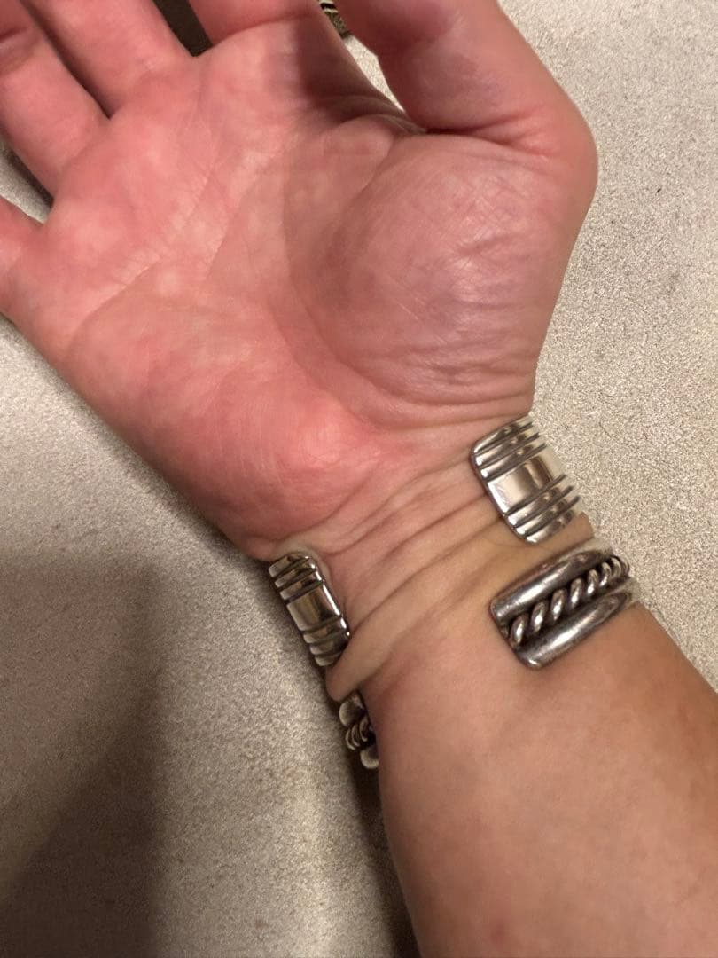 インディアンジュエリー　ブルースモーガン　バングル 14K