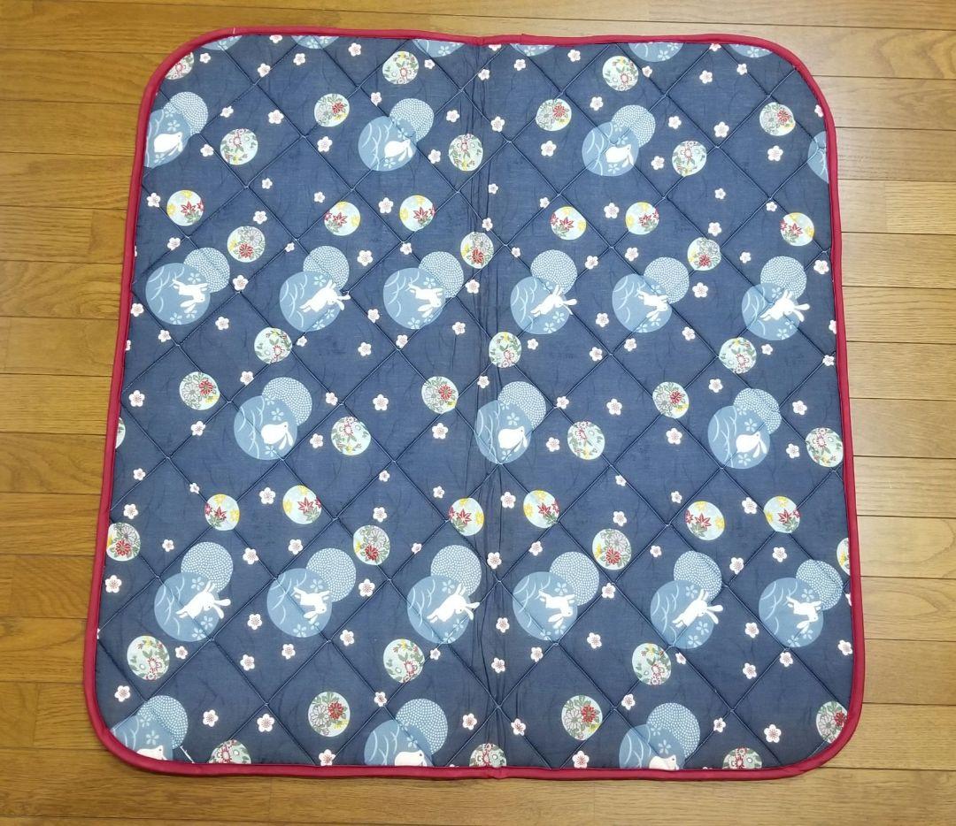 こたつペット、こたつ中敷き、6枚組、正方形、約94×97cm、両面リバーシブル