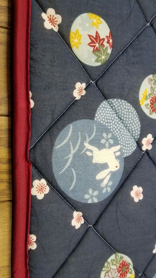 こたつペット、こたつ中敷き、6枚組、正方形、約94×97cm、両面リバーシブル