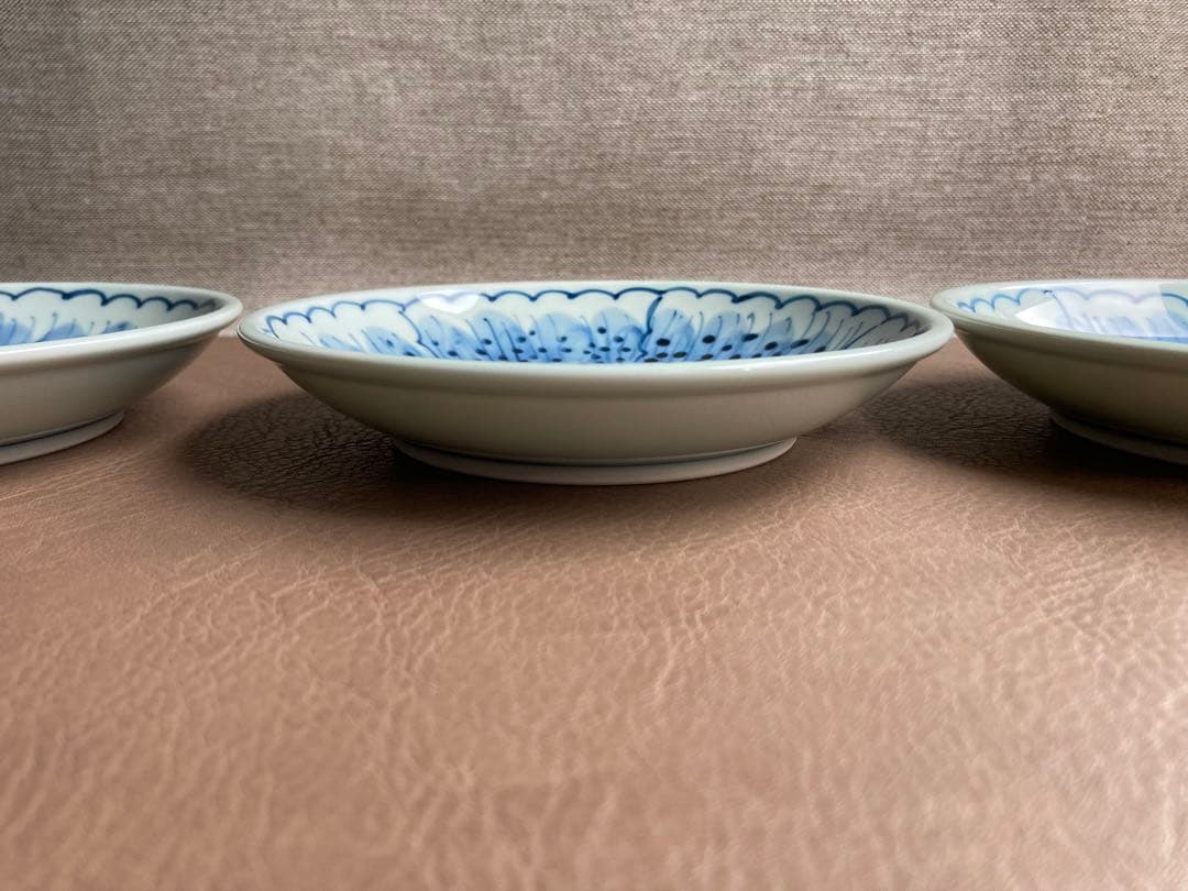 金峰　藤太郎窯　花弁　銘々皿　取皿　5枚　5寸皿