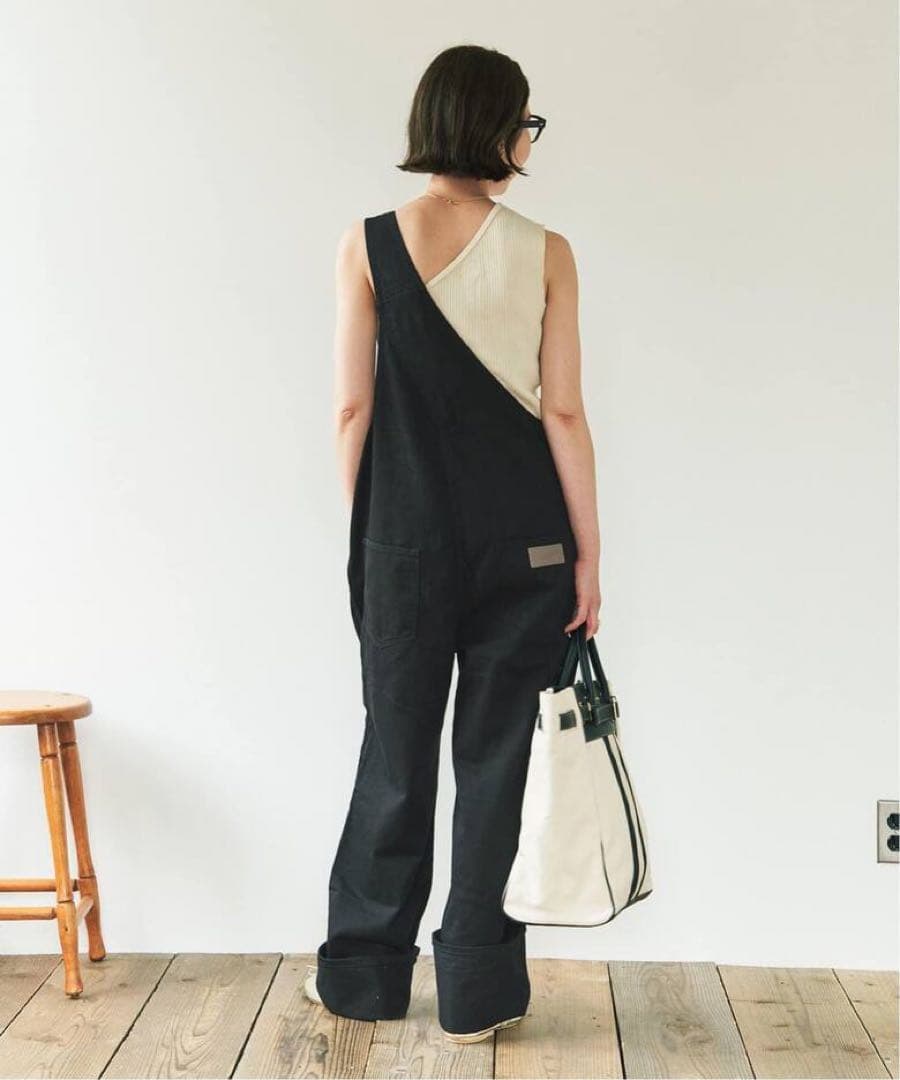 【タイムセール20時まで】Wrangler 別注ワンショルダーオーバーオール