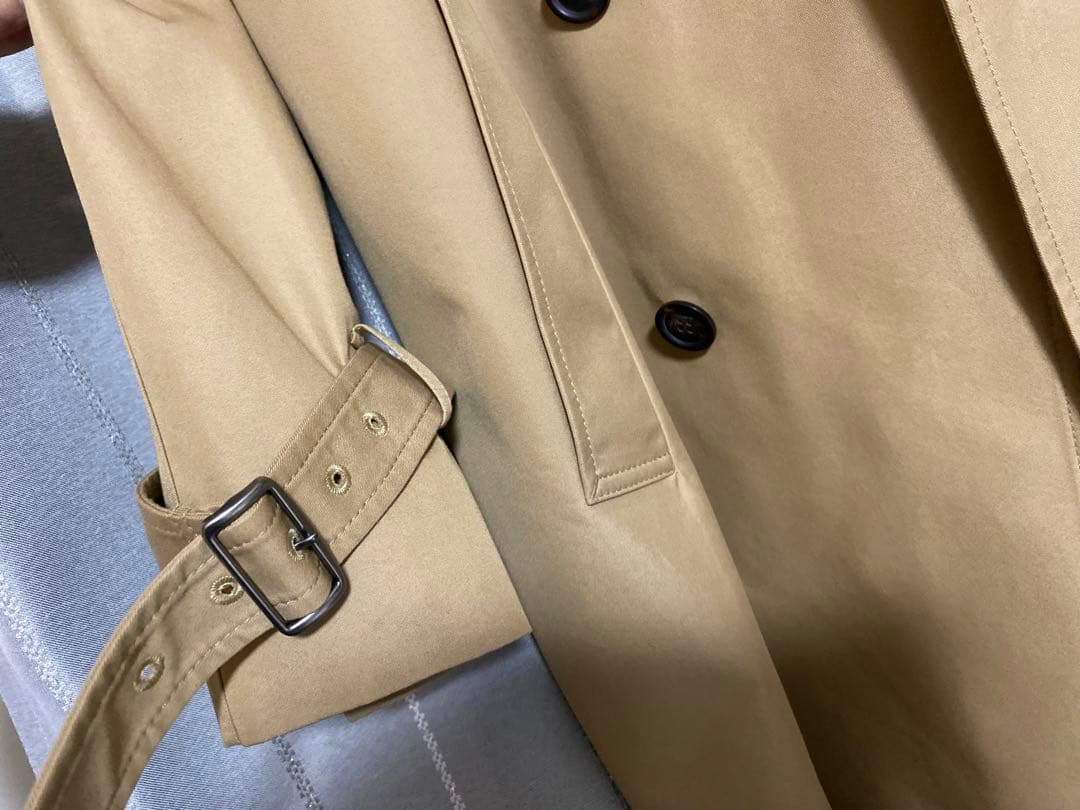 COACH メンズトレンチコート CT264-BK.K ベージュ Ｌ