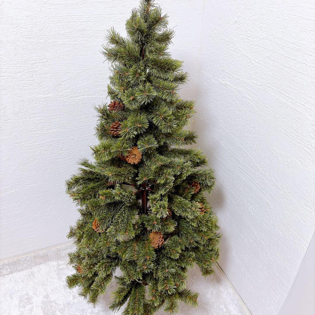 アルザス Alsace クリスマスツリー 150cm 松ぼっくり付