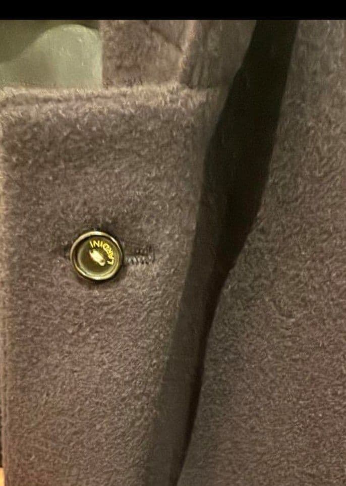 美品　定番ネイビー　ラルディーニ チェスターコート