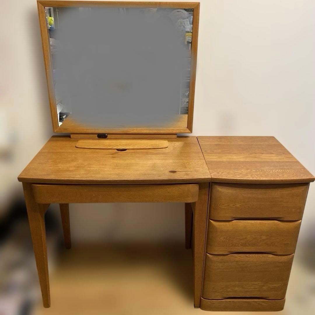 Craft Furniture IMADA 天然木ウッド ドレッサー➕チェスト