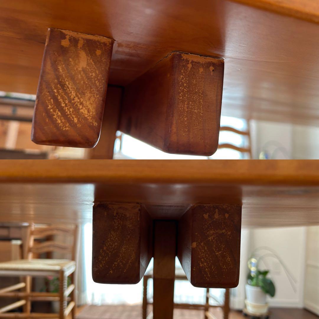 アントステラ・木製ダイニングテーブル ・4〜6人用　パイン材・カントリー