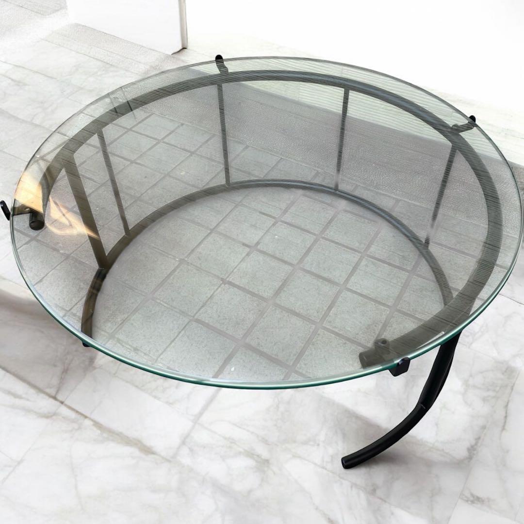 ★HUKLA フクラ リビングテーブル ガラステーブル TMRB Mサイズ