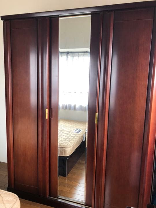 府中家具　婚礼箪笥　ワードローブ　ミラー　姿見