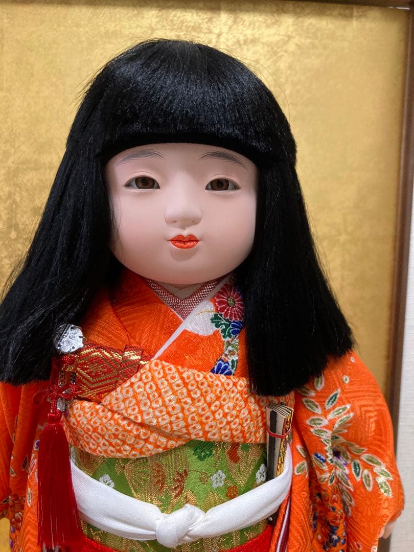 値下げ　美品　市松人形　日本人形　昭和レトロ