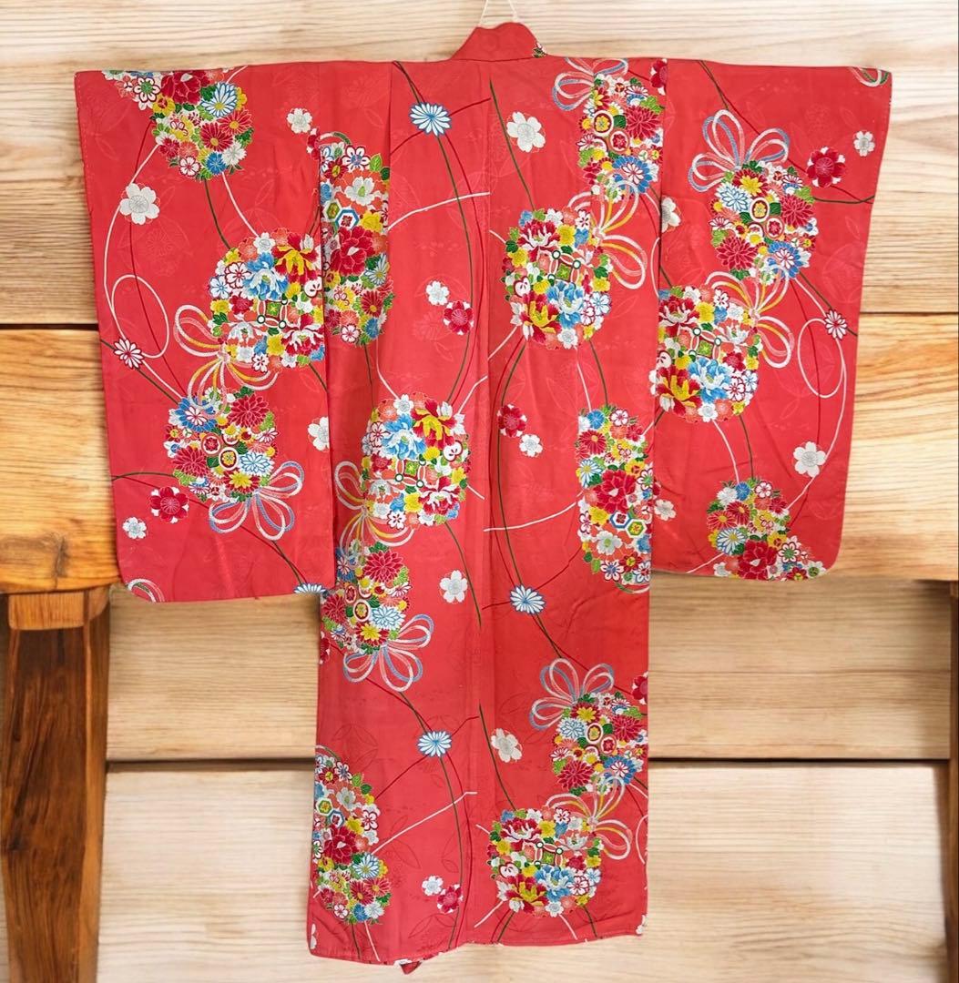 アンティーク大正ロマン　七五三着物　アンティーク　子供着物　七五三　一点もの