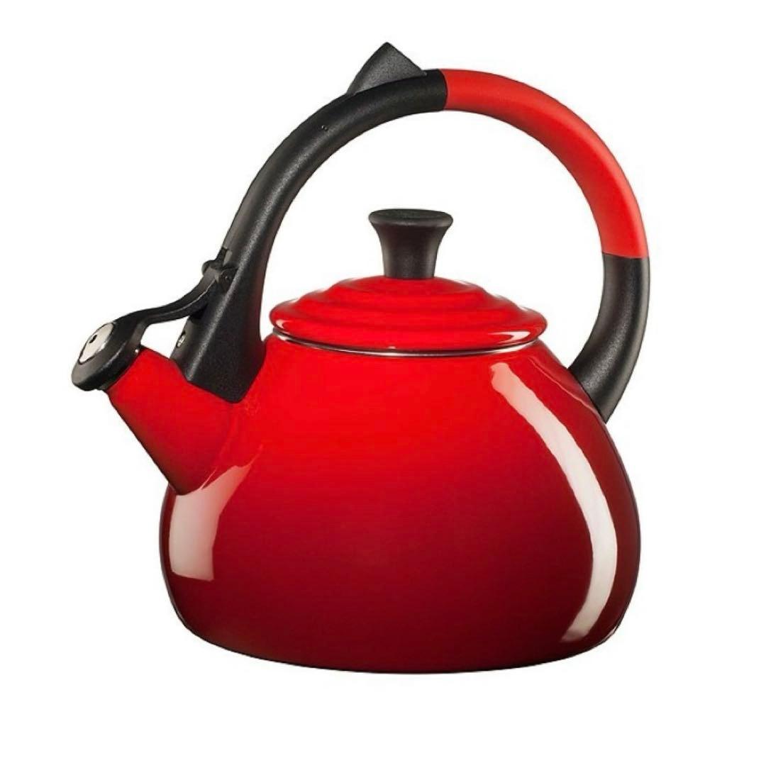 【未使用】LE CREUSET ケトル チェリー 1.8L ルクルーゼ ウーロン