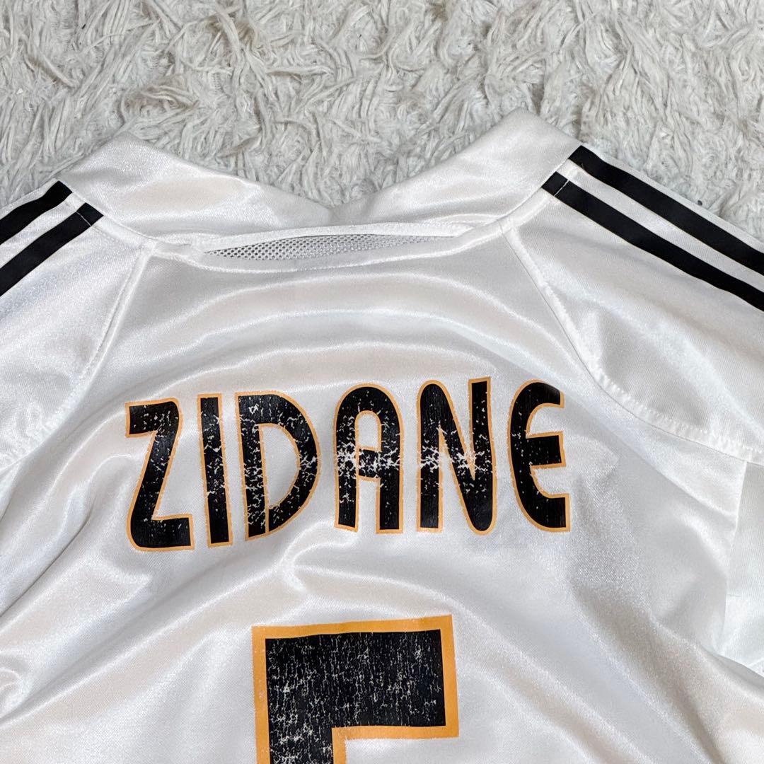 04/05 adidas レアルマドリード ジダン　サッカーユニフォーム　ロゴ