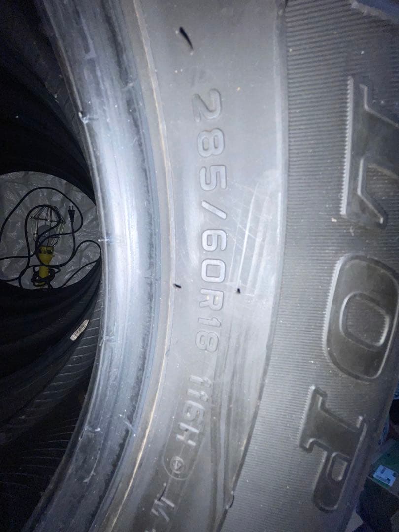 285/60R18 ダンロップ　サマータイヤ 4本セット