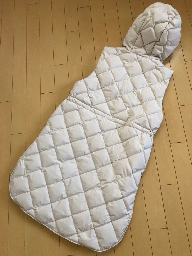 TAION UNFILOコラボ　ダウンベスト　キルティング　フード付きジレ