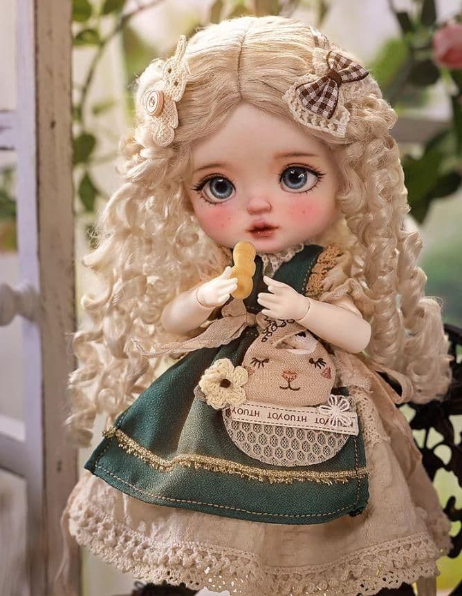 AX949 BJD 1/6 ドール本体 Plums 球体関節人形 ハンドメイド